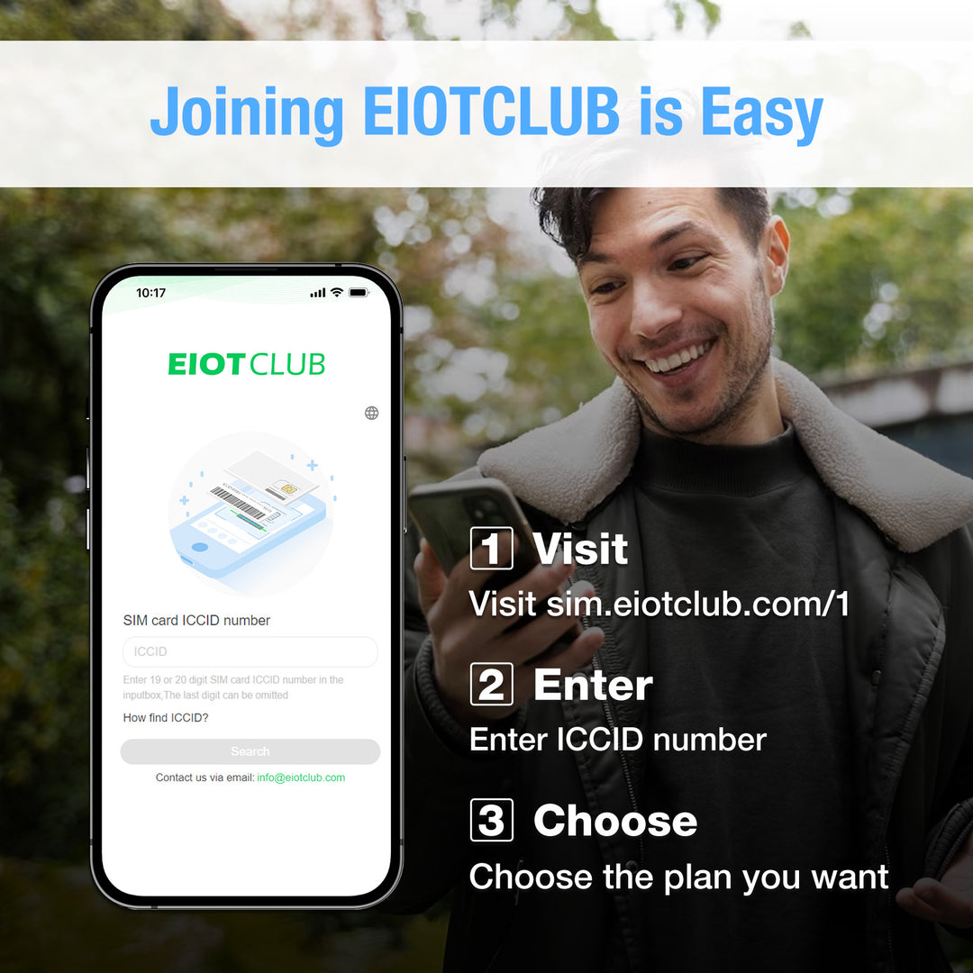 Eiotclub USA 4G LTE Cellular Data Prepaid SIM Card - Stay Connected  Anywhere with Supported AT&T and T-mobile