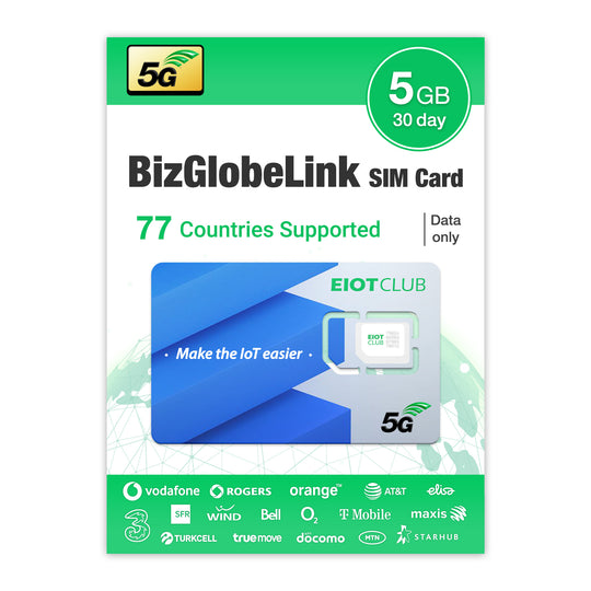 Eiotclub BizGlobeLink SIM Card: The Essential International SIM for Business Travel