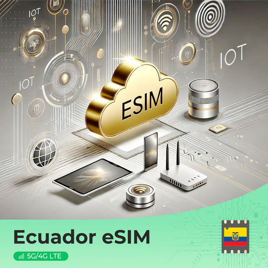 Ecuador Travel eSIM – Prepaid 4G/5G Data, No Roaming, Instant Activation, Hotspot, Support Claro & Movistar