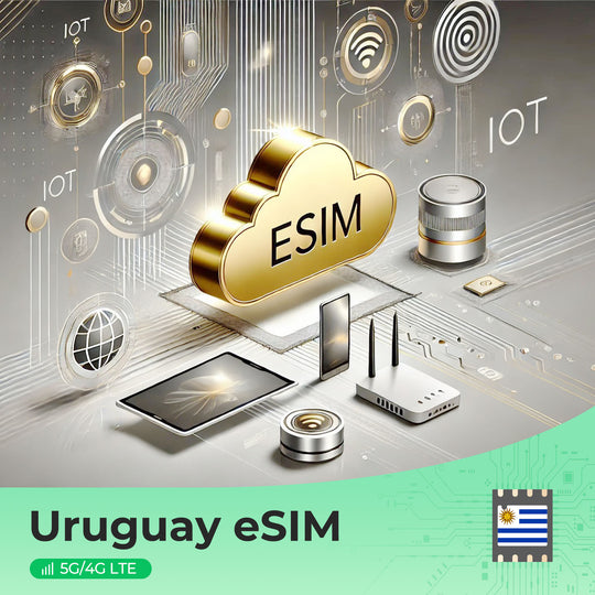 Uruguay eSIM – Prepaid 4G/5G Data Plans, No Roaming Fees, Instant Activation, Hotspot, Antel & Movistar Support