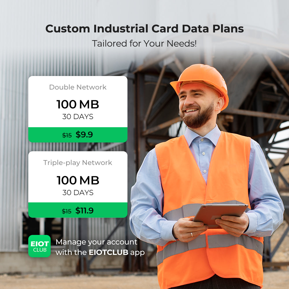 EIOTCLUB US Industrial SIM Card - Secure and Reliable - Stay Connected Anywhere